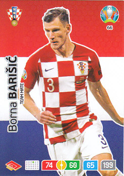 Borna Barisic Croatia Panini UEFA EURO 2020#066